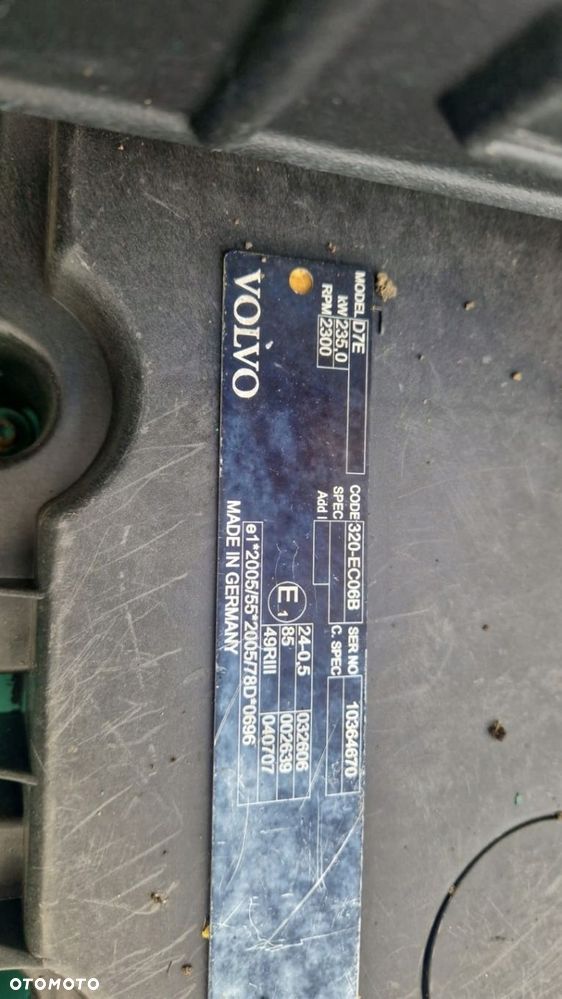 Silnik Motor Engine VOLVO FE 320 D7E 235 kW Euro 5  PTO DEUTZ 320-EC06B - 7