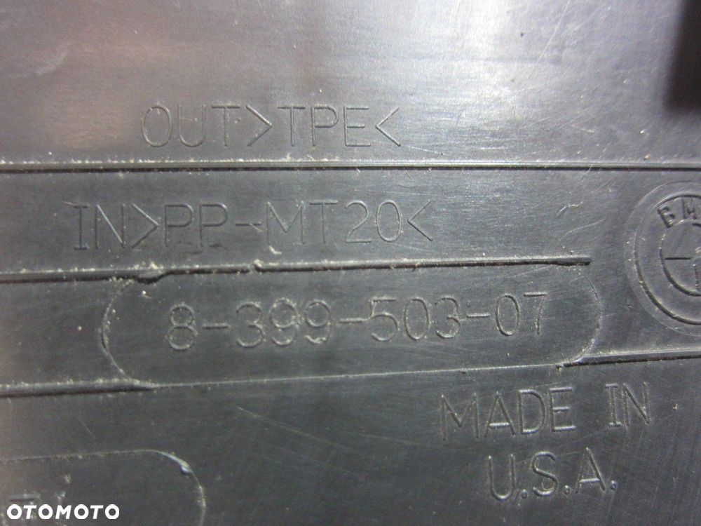 BMW Z3 E36 WLOT MASKOWNICA PASA PRZEDNIEGO ALTERNATORA WLOT 8399503 - 6