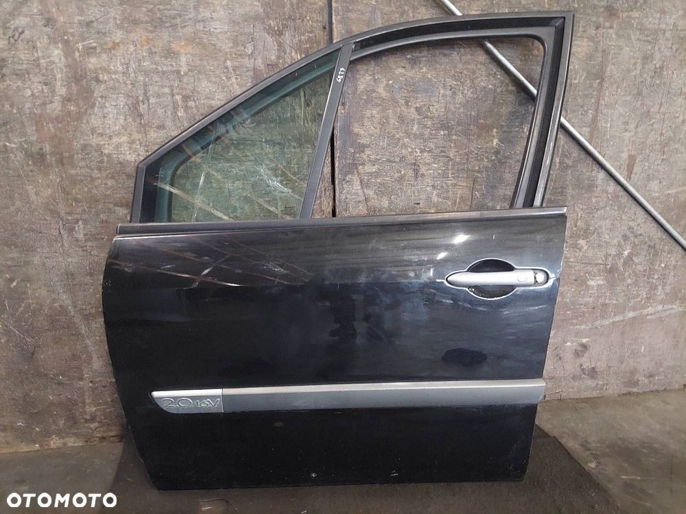 DRZWI KOMPLETNE LEWY PRZÓD RENAULT SCENIC II NV676 - 1