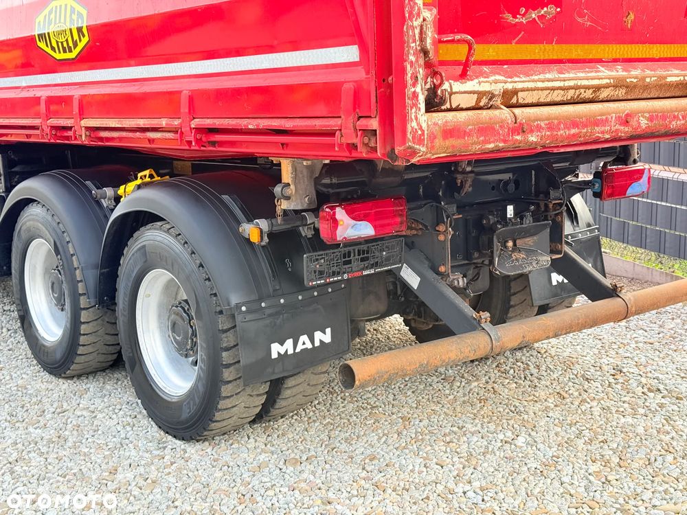 MAN * TGS 26.360 MAN * HDS Kran ATLAS 240.02 * Napęd 6X6 * Kiper Wywrotka Meiller * Kosz Łyżka * Energetyka * - 9