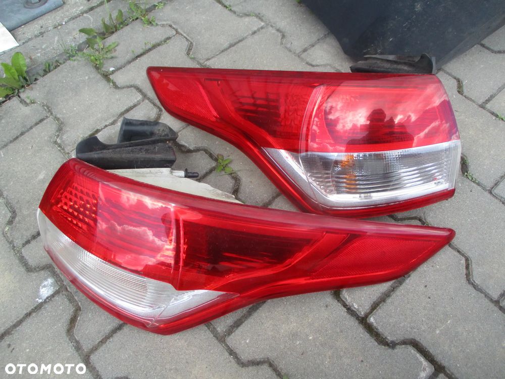 FORD KUGA MK2 II UD FM6E 2013-16 ZDERZAK tylny tył GRIS GRAU MAGNETIC - 5
