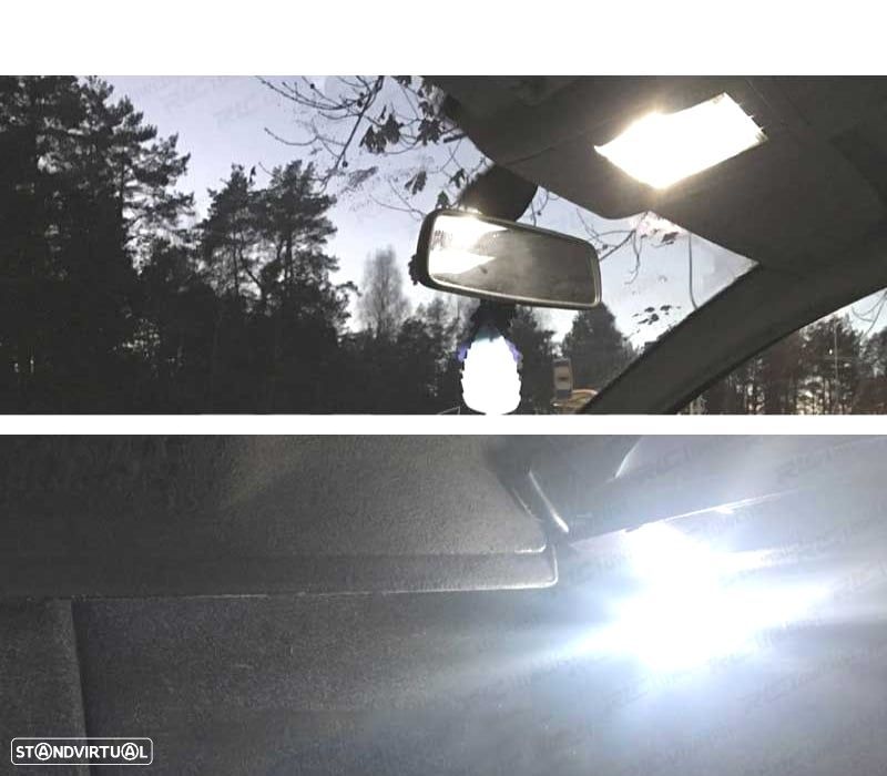 KIT COMPLETO 8 LAMPADAS LED INTERIOR PARA VOLKSWAGEN VW UP 12-16 - 4