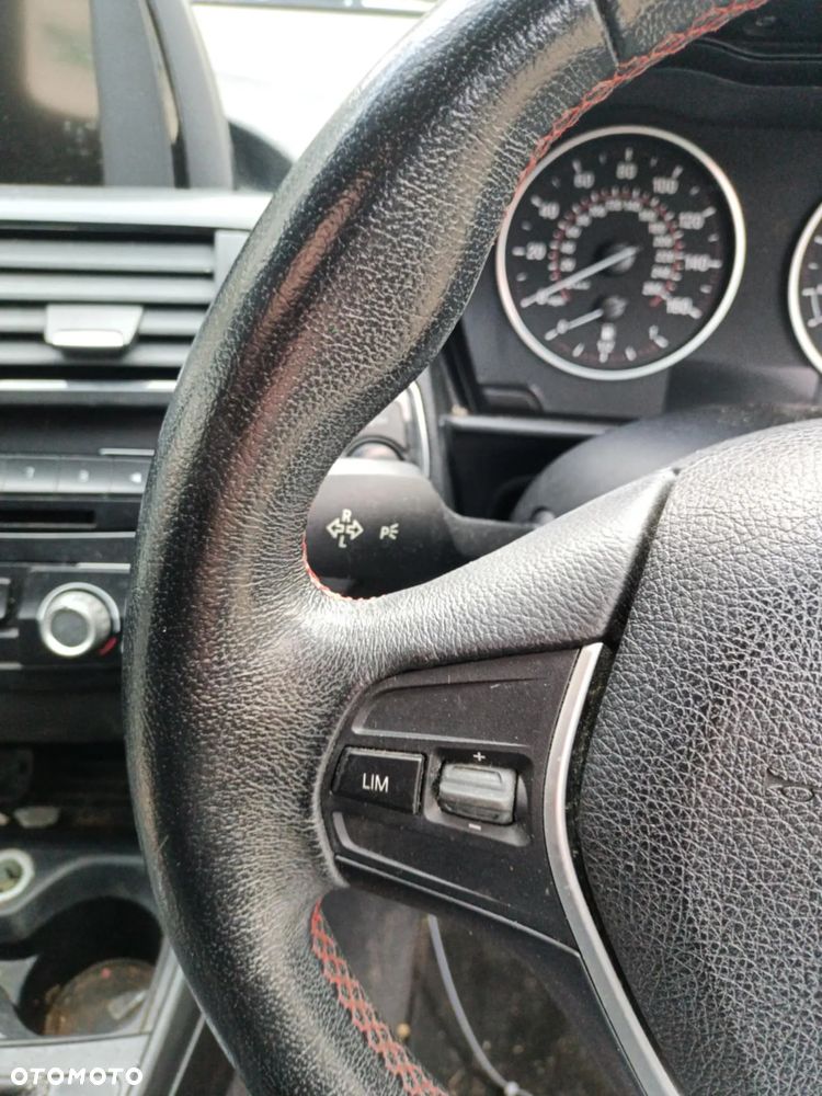 Kierownica sport Mpakiet czerwone nici BMW F20 F21 F30 F32 F34 poduszka airbag - 4