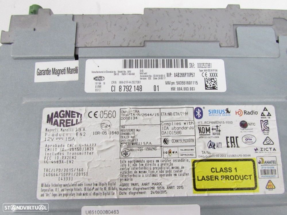 Sistema de navegação Business Seminovo/ Original BMW 5 Gran Turismo (F07)/BMW 5... - 3