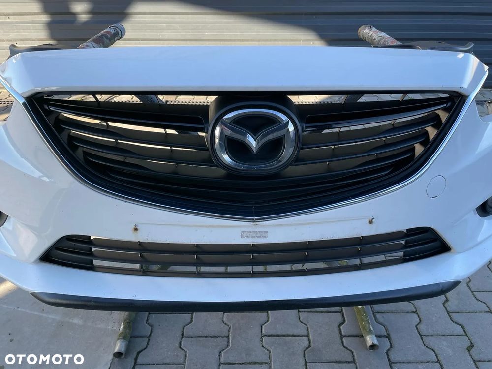 MAZDA 6 III GJ 12-17 ZDERZAK PRZÓD GRILL KOMPLETNY KOLOR A4D - 4
