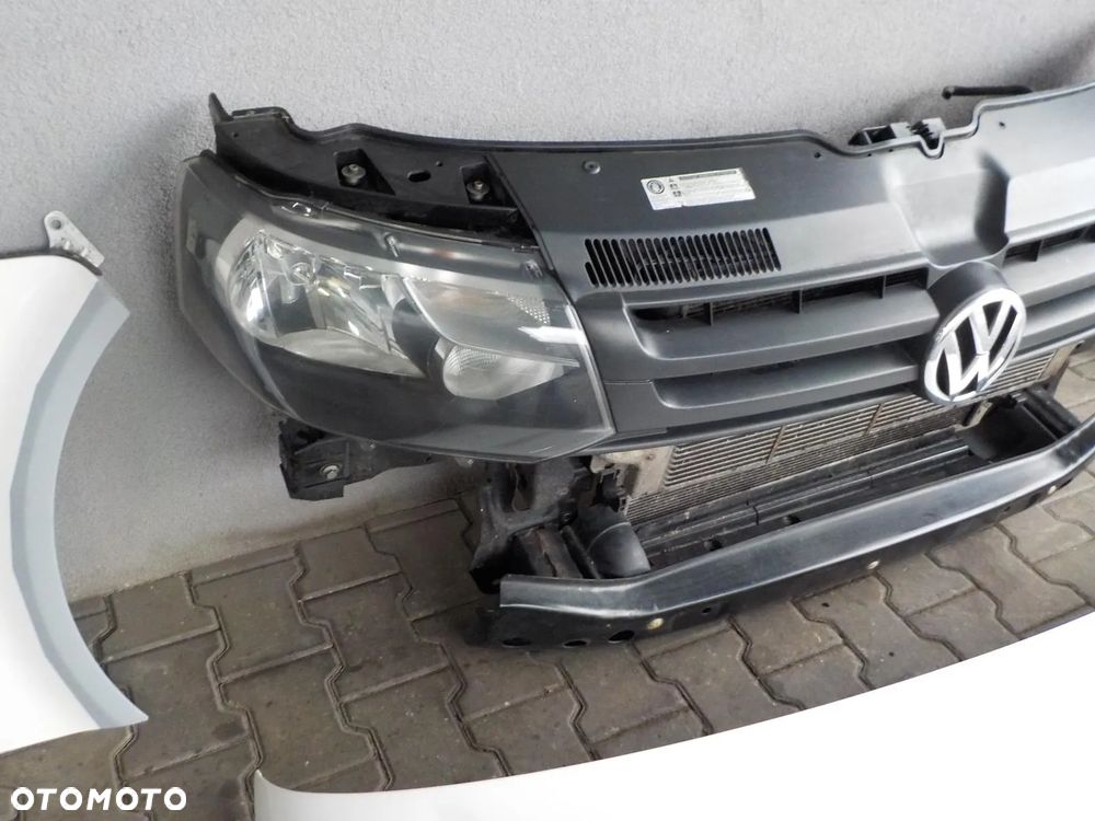 VW T5 LIFT KOMPLETNY PRZÓD MASKA ZDERZAK BŁOTNIKI - 10