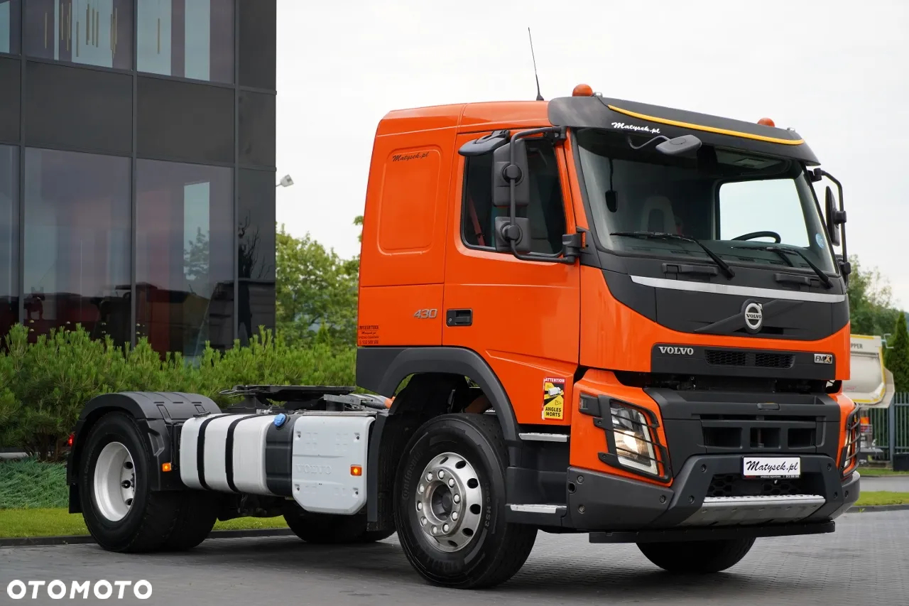 Volvo FMX 430 / HYDRAULIKA / NISKA KABINA / ALUFELGI / EURO 6 / SPROWADZONY - 4