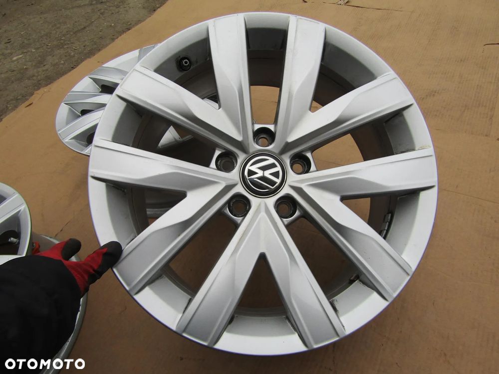 4x FELGI 17 VW Tiguan II Passat B7 B8 B9 Jetta Caddy Golf V VI VII VIII Skoda Kodiaq Karoq Octavia Yeti Superb Seat Tarraco Ateca - 15