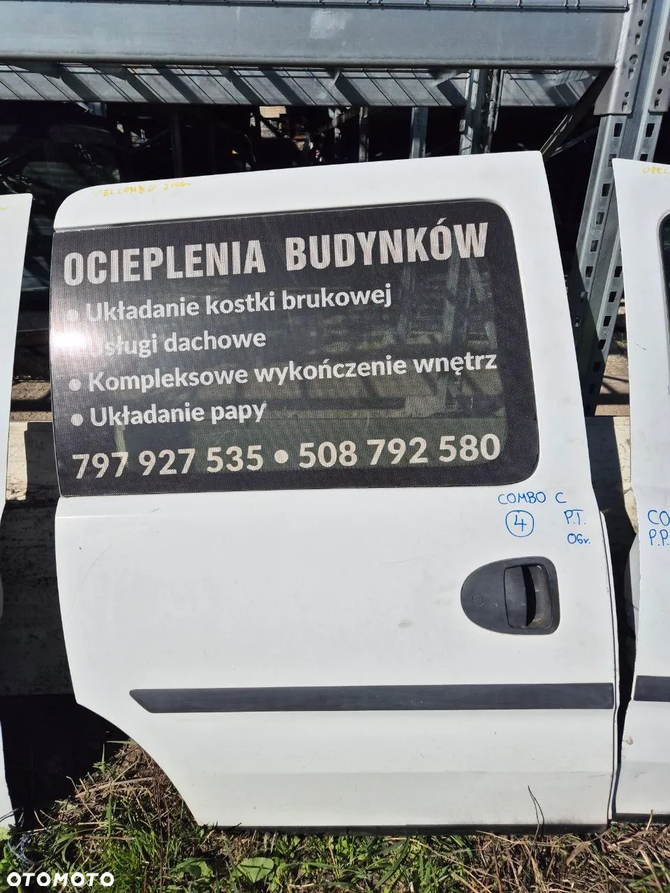 COMBO C MASKA ZDERZAK DRZWI WZMOCNIENIE BELKA REFLEKTOR - 6
