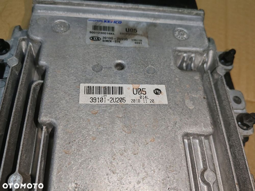 Zestaw startowy komputer kluczyk 39100-2u205 1.6 CRDI Kia Ceed III 18- - 4