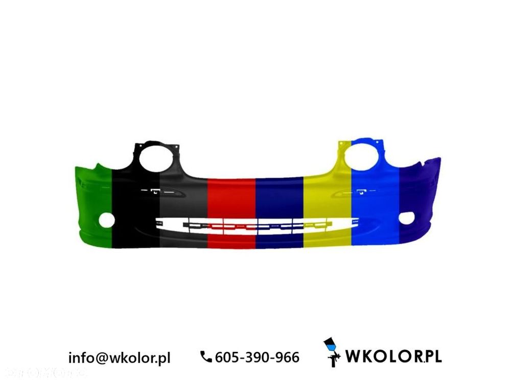 NOWY ZDERZAK JAGUAR X-TYPE I 2005-2009 LAKIEROWANY W KOLOR - 1