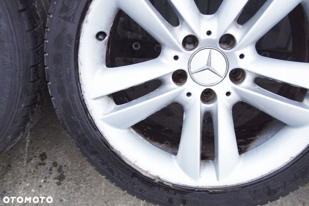 Felgi aluminiowe alufelgi komplet Mercedes CLK W209 7.5x17 ET36 A2094014102 - 8