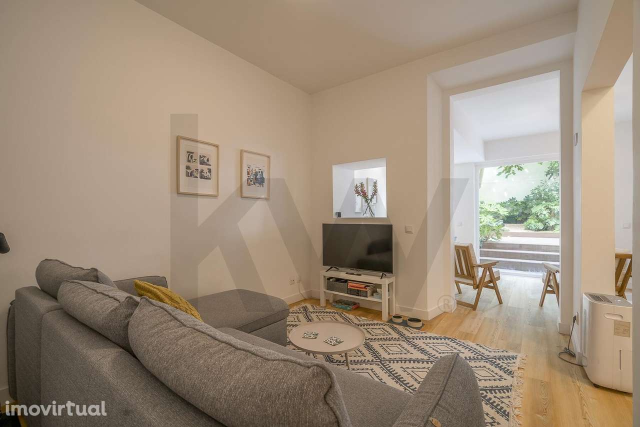 T1+1 com Jardim em Campo de Ourique, Lisboa - Arrendamento - Grande imagem: 5/40