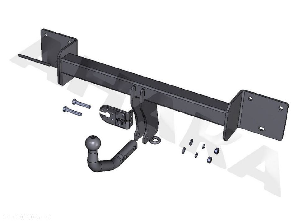Hak Holowniczy Odkręcany Do Bmw Seria 3 E90 Sedan 2005-2012 - 3