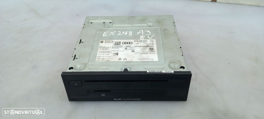 Rádio / auto-rádio AUDI A3 Sportback (8VA, 8VF) - 1