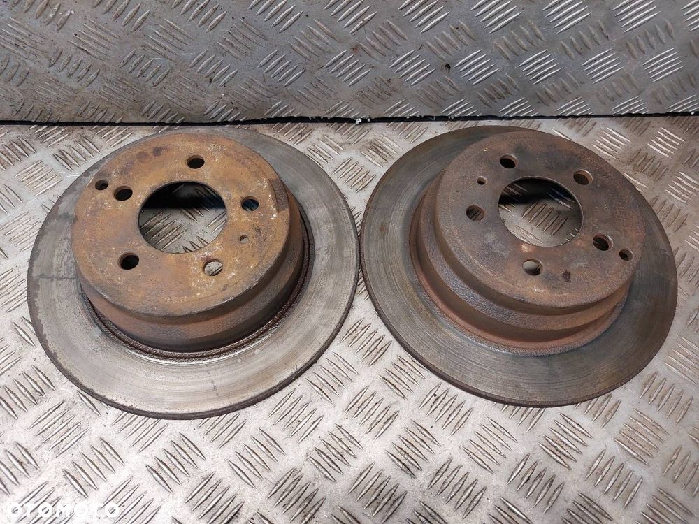 TARCZE HAMULCOWE TYŁ + KLOCKI + ZACISKI VOLVO V70 I - 8