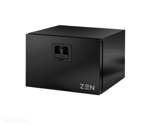 Skrzynia narzedziowa Daken ZEN, ocynkowana, czarna 500 x 350 x 400 mm - 1