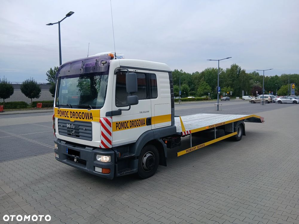 MAN MAN TGL 12,240 POMOC DROGOWA LAWETA HOLOWNIK AUTOLAWETA - 1