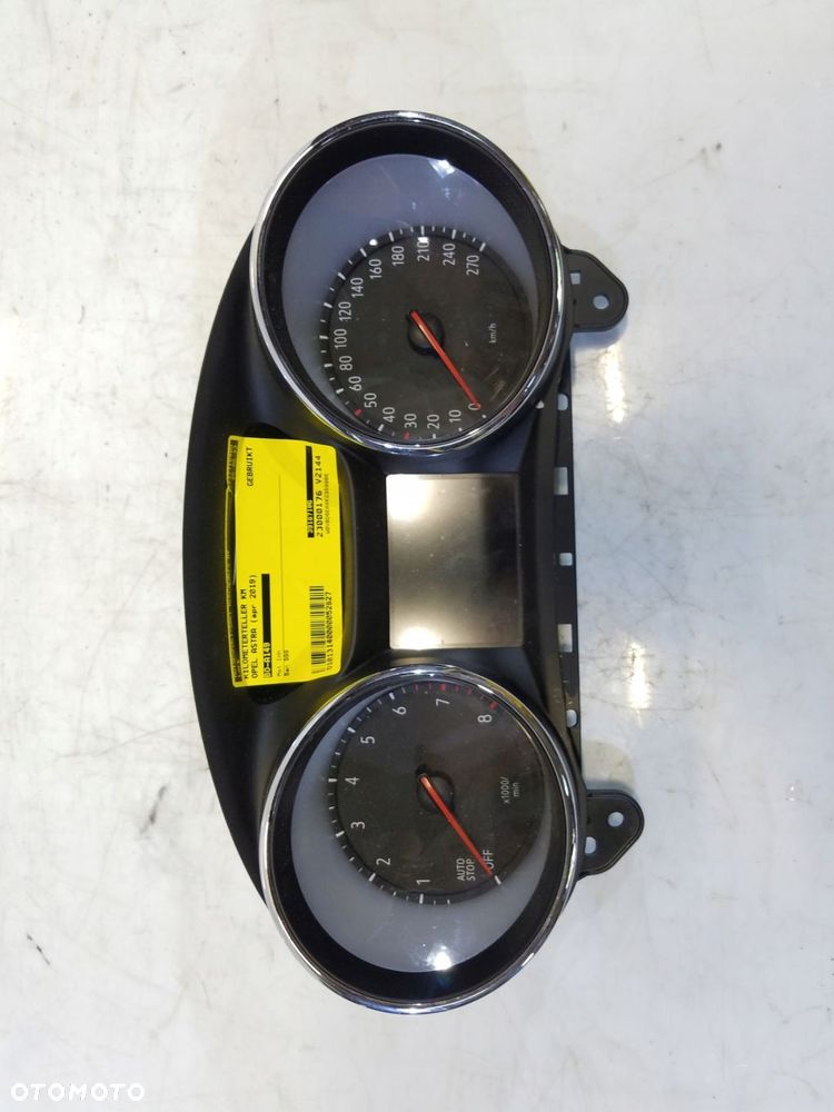 licznik zegary opel astra k 1.0 b 39187106 - 1