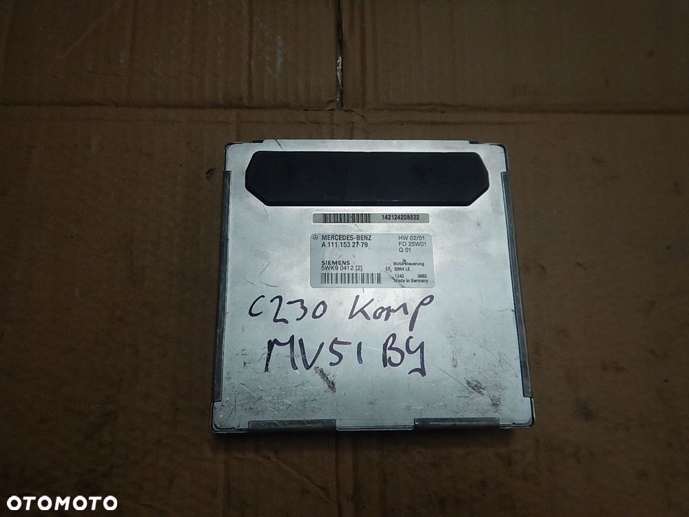 STEROWNIK KOMPUTER MERCEDES CLK W208 A1111532779 - 1