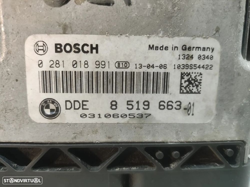 Centralina ECU Motor Bosch / BMW / Mini - 8519663 | 0281018991 - R55 R56 R57 R58 R59 R60 R61 LCI - 6