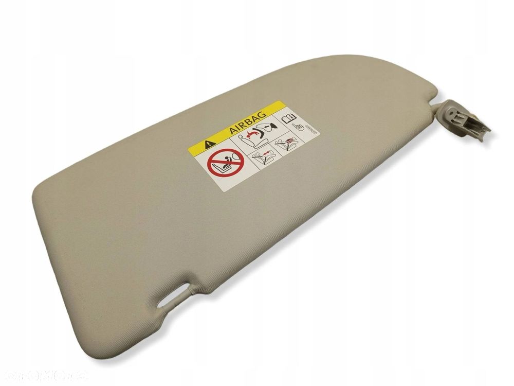 Osłona przeciwsłoneczna Prawa Prawy Przód Volkswagen Caddy III 2K0857552 - 9