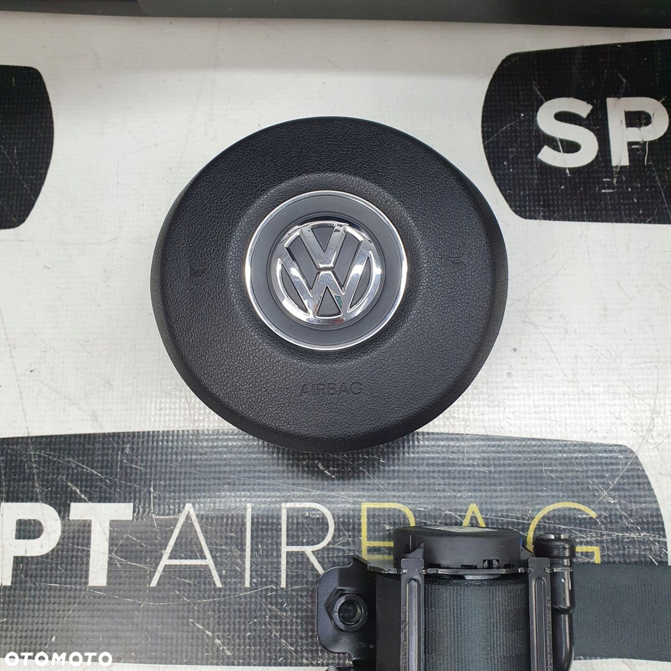 NEW BEETLE DESKA ROZDZIELCZA KONSOLA KOKPIT PULPIT PODUSZKI AIRBAG AIR BAG PASY KIT SET - 7