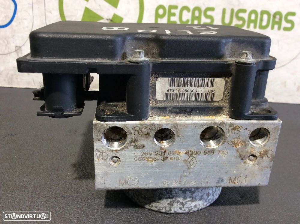 Modulo ABS Renault Clio III  1.2 ano de 2005 a 2012   265800559 - 3