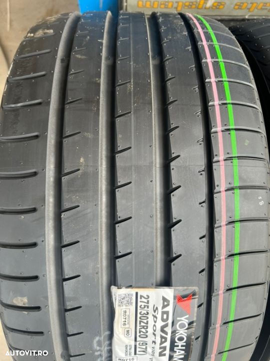 vând set anvelope 245/35/20-275/30/20 Yokohama de vară noi - 5