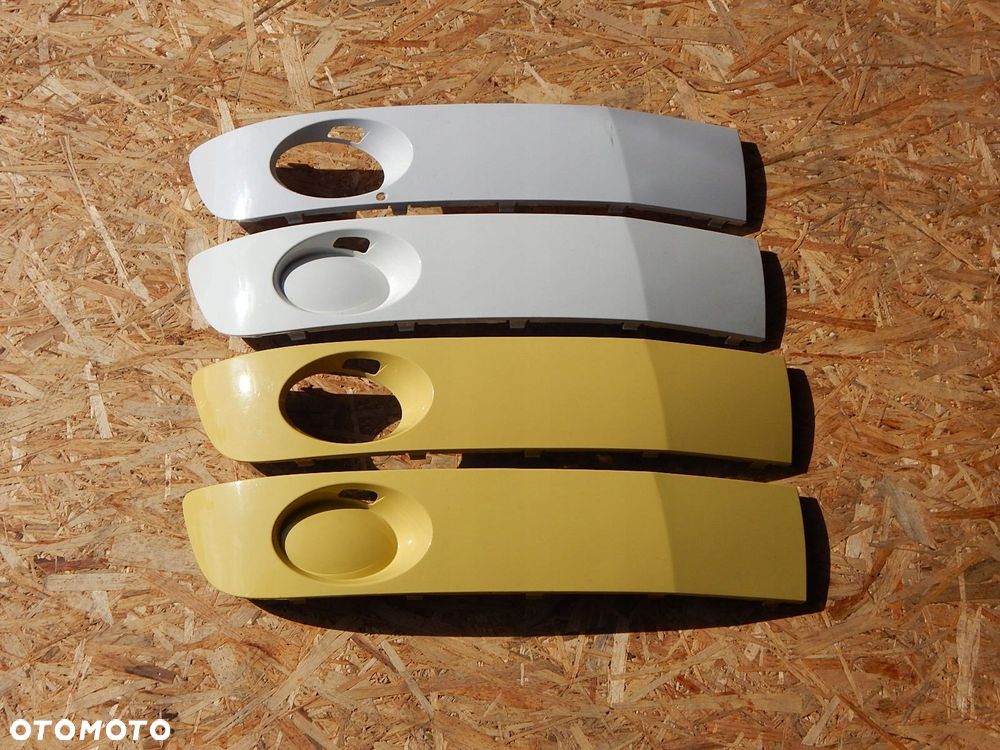 vw t5 lift multivan kratka atrapa zderzaka prawa żółta 7e5807490a - 1