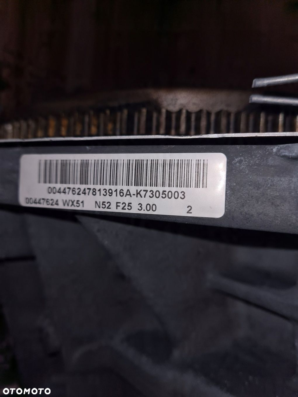 SILNIK BMW N52B30A KOMPLETNY X3 F25 3.0 X-DRIVE XDRIVE 4X4 - 7