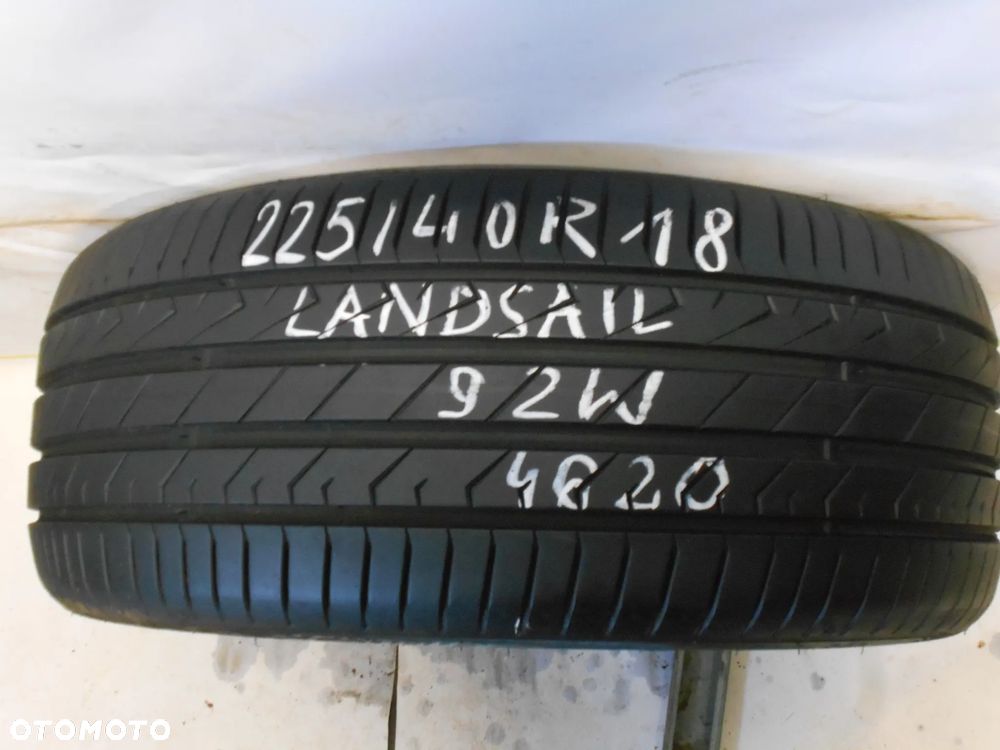OPONA POJEDYNLA  225/40R18 LANDSAILSENTURY Q910 DOT 4620 8MM - 1
