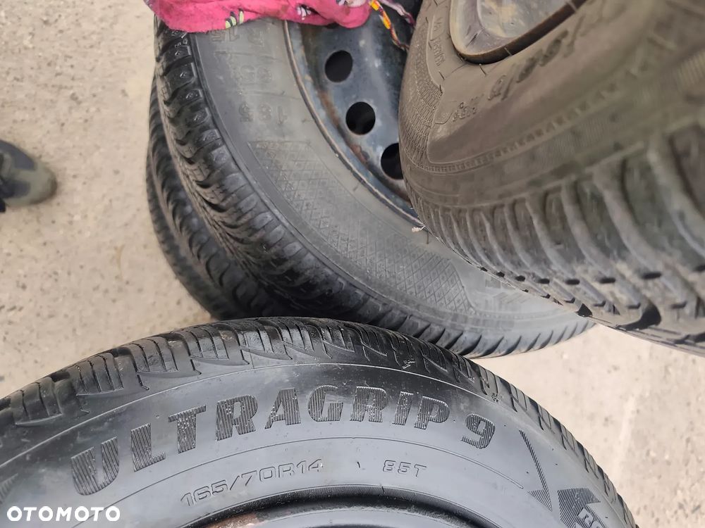 4x100 Felgi Stalowe Stal 14 Koła Zimowe Zima RENAULT Clio Thalia Twingo Kangoo Megane Nissan Note Micra DACIA DOKKER Logan Lodgy Sandero 7,5mm Legnica ALU-RAD 165/70 - 5