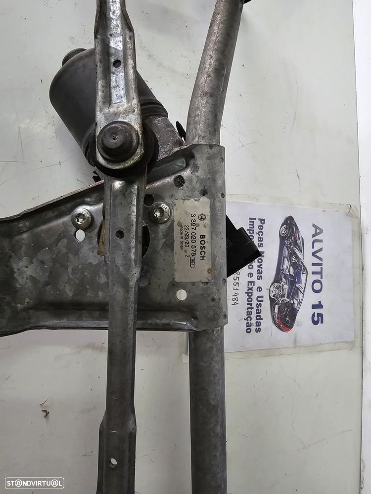 Motor limpa para brisas Peugeot 206   2005 referência:  3397020578 - 2