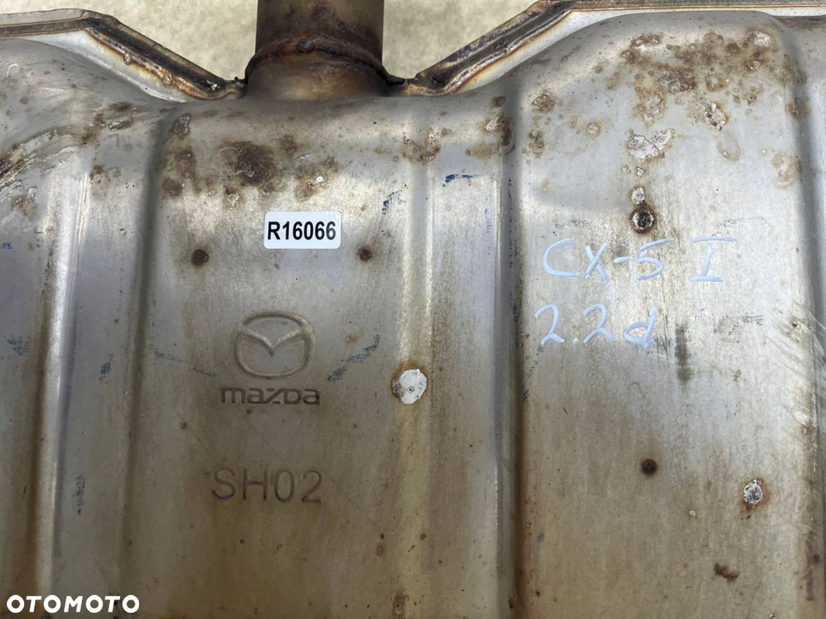 Wydech Mazda CX-5 CX5 I 12-17r. 2.2d SKYACTIV diesel tłumik końcowy silnik SH02 - 13