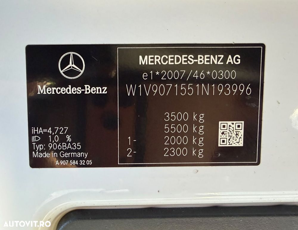 Mercedes-Benz Sprinter Prelata 8 EUROPALETI AXA DUBLA SPATE - 35