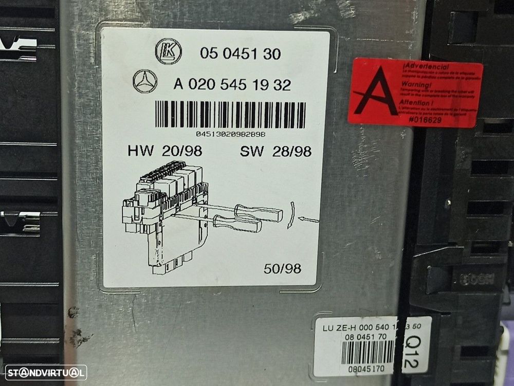 VOLTAR SAM MERCEDES CLASE S (W220) BERLINA 500 (220.075) - 3