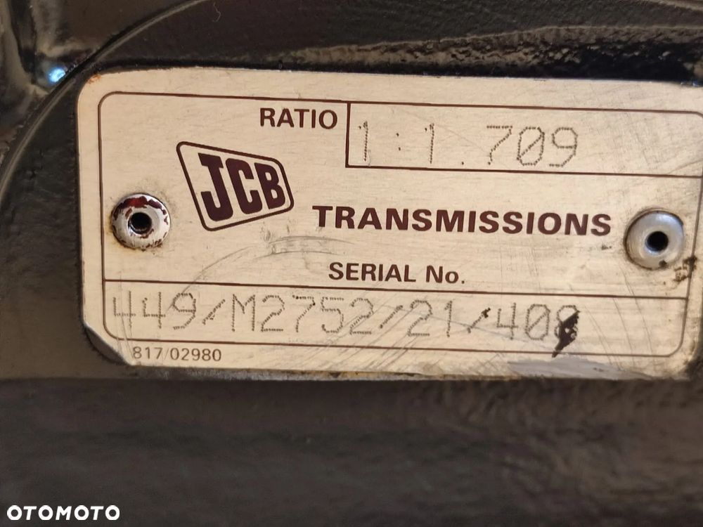 Skrzynia biegów PowerShift 1:1.709 JCB 531-70 - 12
