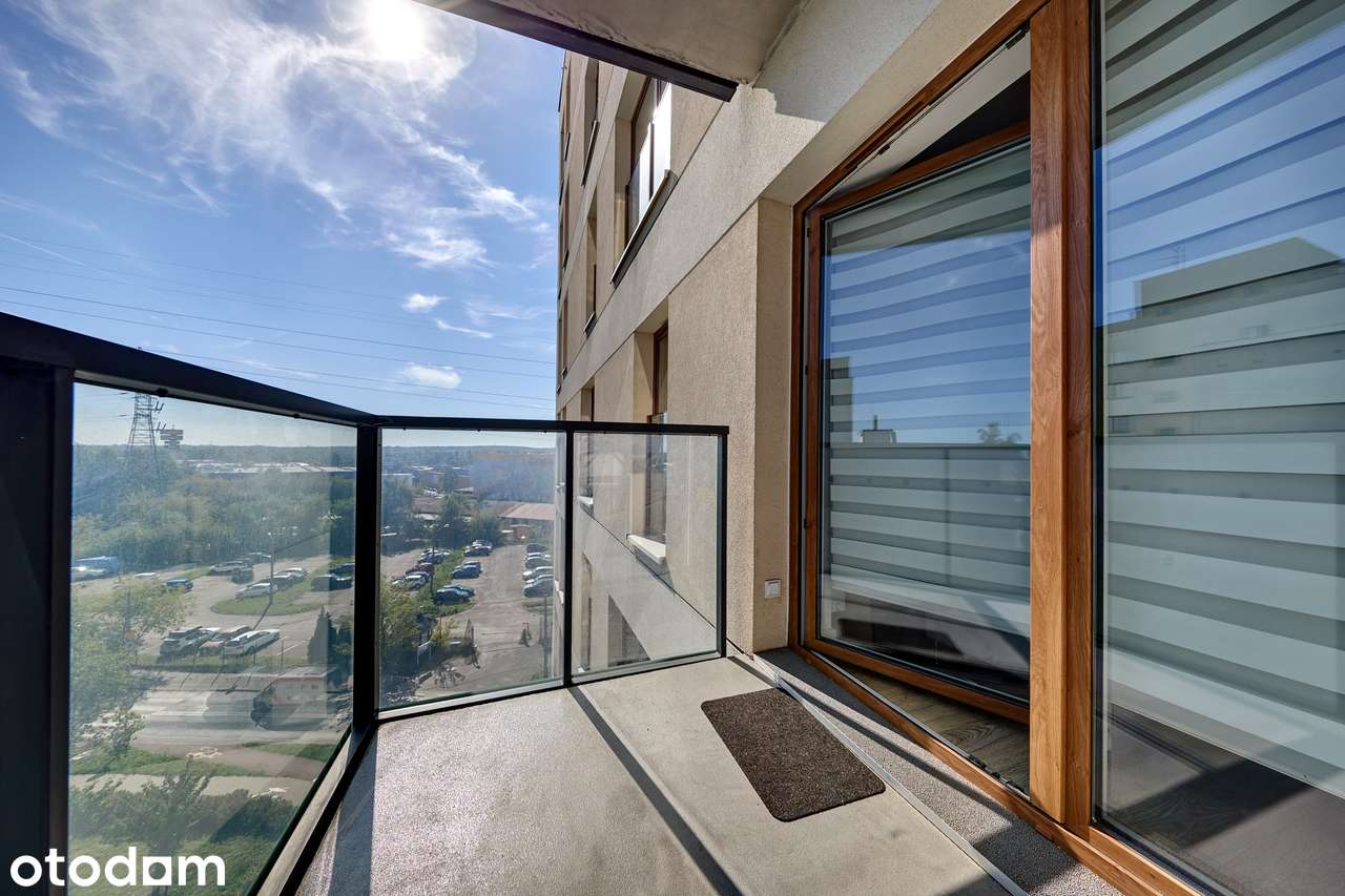 2 pokoje z balkonem i parkingiem | Wiertnicza | 34 m²