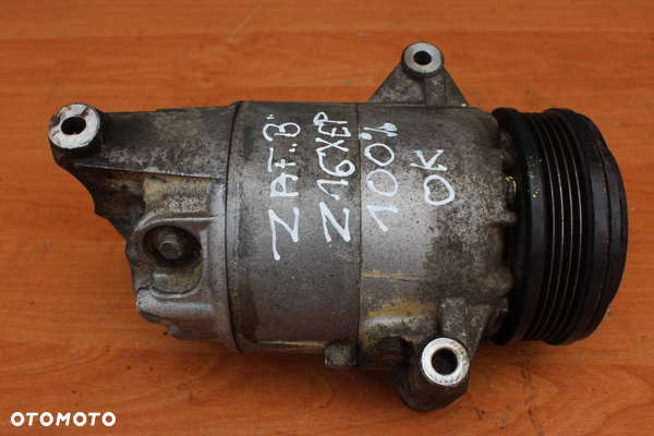 SPRĘŻARKA KLIMATYZACJI OPEL ASTRA H ZAFIRA B MERIVA A 1.6 1.8 16V 13124750 WK