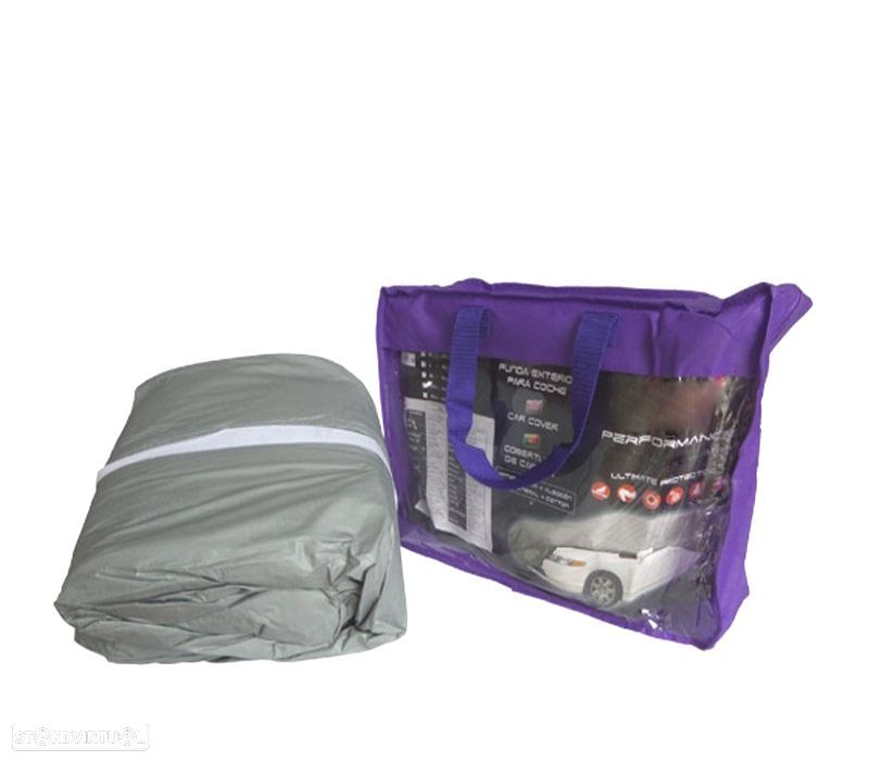 CAPA PARA CARRO CINZENTA TAMANHO XL - 1