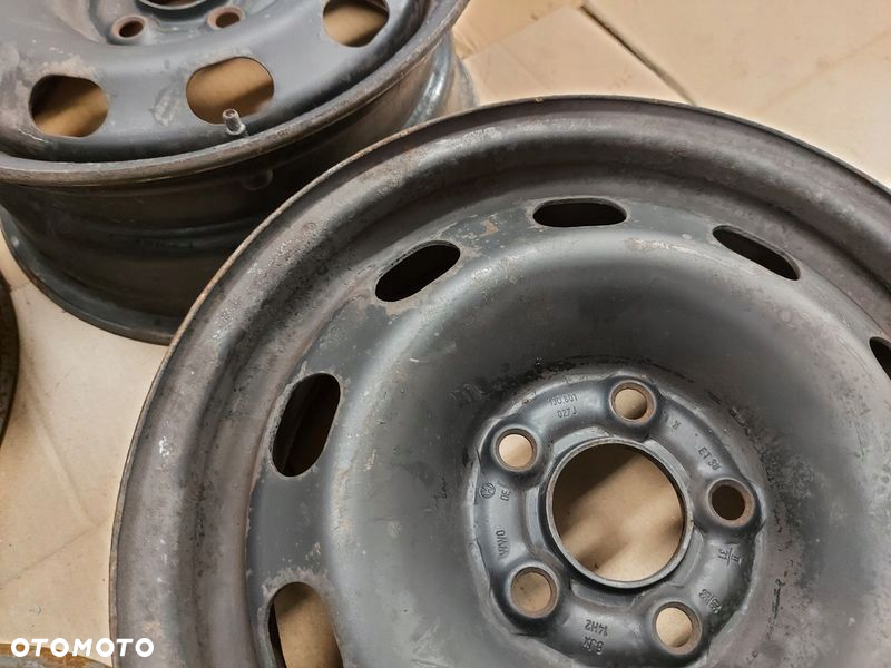 FABIA I GOLF IV FELGI STALOWE 14 5x100 6J ET38 - 5