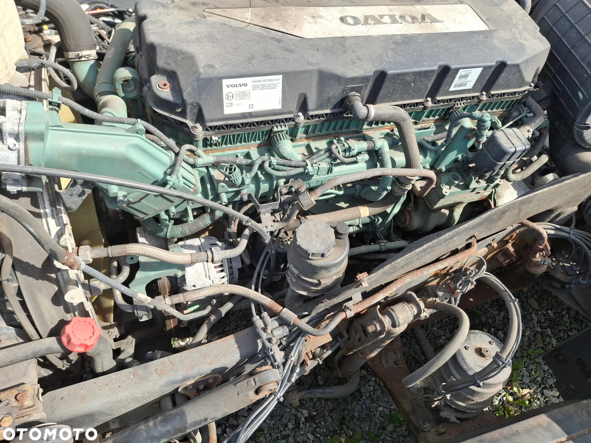Zawieszenie Pneumatyczne Rama Siodło Silnik Skrzynia Biegów Automatyczna Komplet Volvo FM Euro 6 D11K450 2017r SPRAWNE - 3