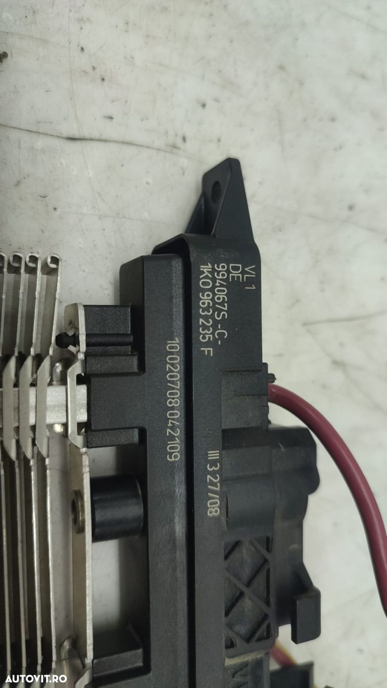Rezistenta electrica bord 1k0963235f Volkswagen VW Passat B6 [2005 - - 3