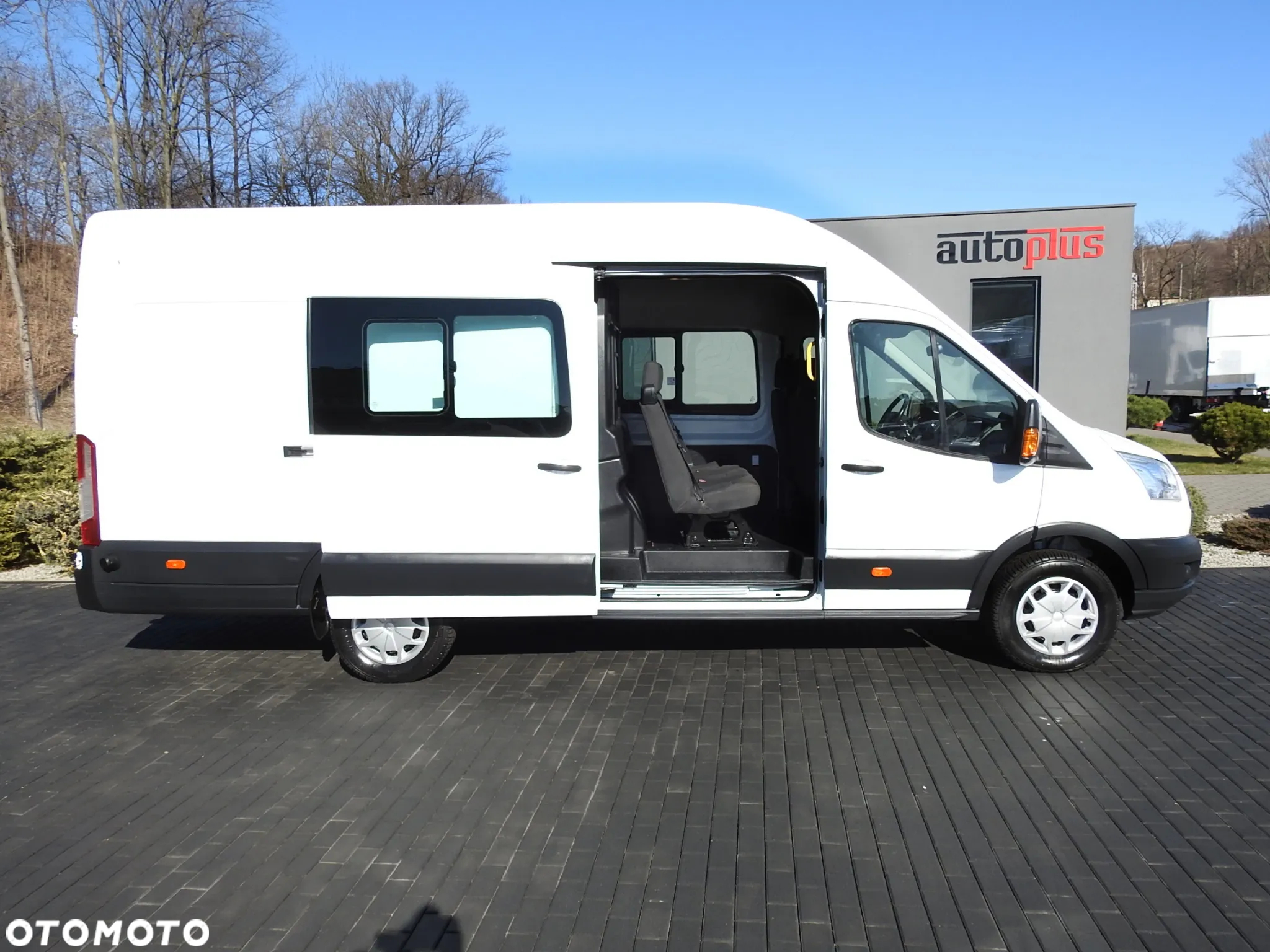 Ford TRANSIT  FURGON BRYGADÓWKA 6 MIEJSC TEMPOMAT NAWIGACJA LEDY KLIMATYZACJA 130KM [ D87143 ] - 9