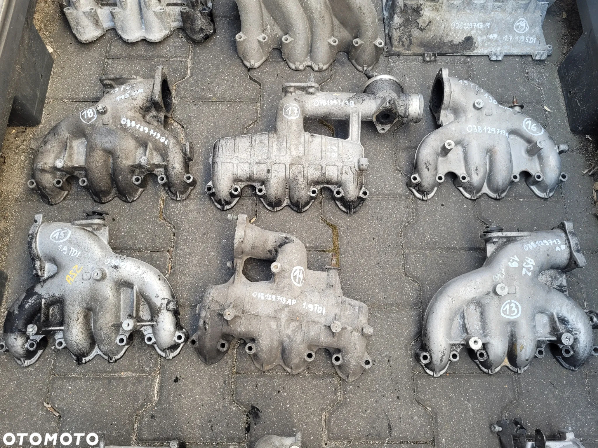 KOLEKTOR SSĄCY ALUMINIOWY VOLKSWAGEN DIESEL - 4