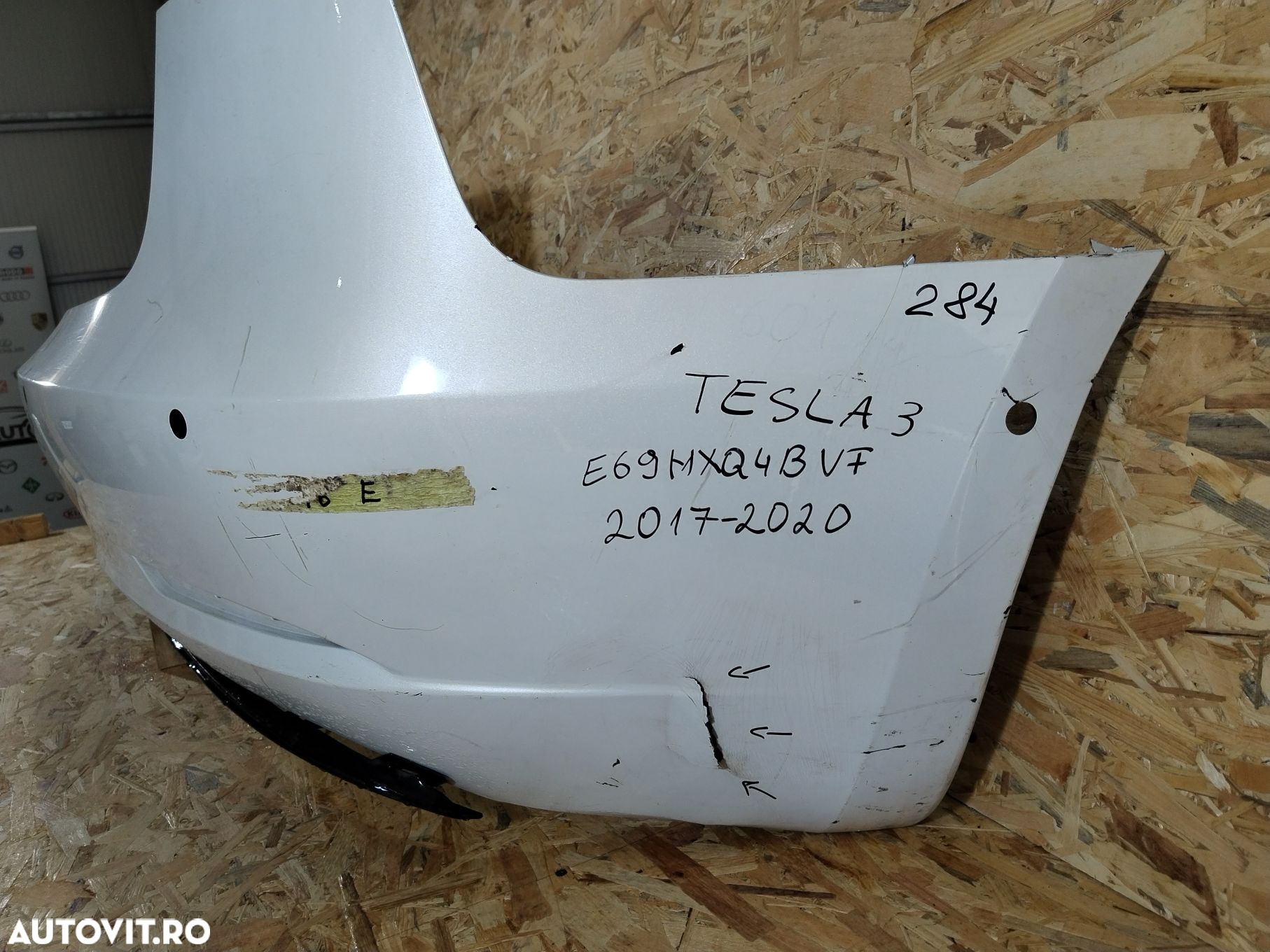 Bara spate Tesla Model 3, 2017, 2018, 2019, 2020, 2021, E69MXQ4BVF. - 14