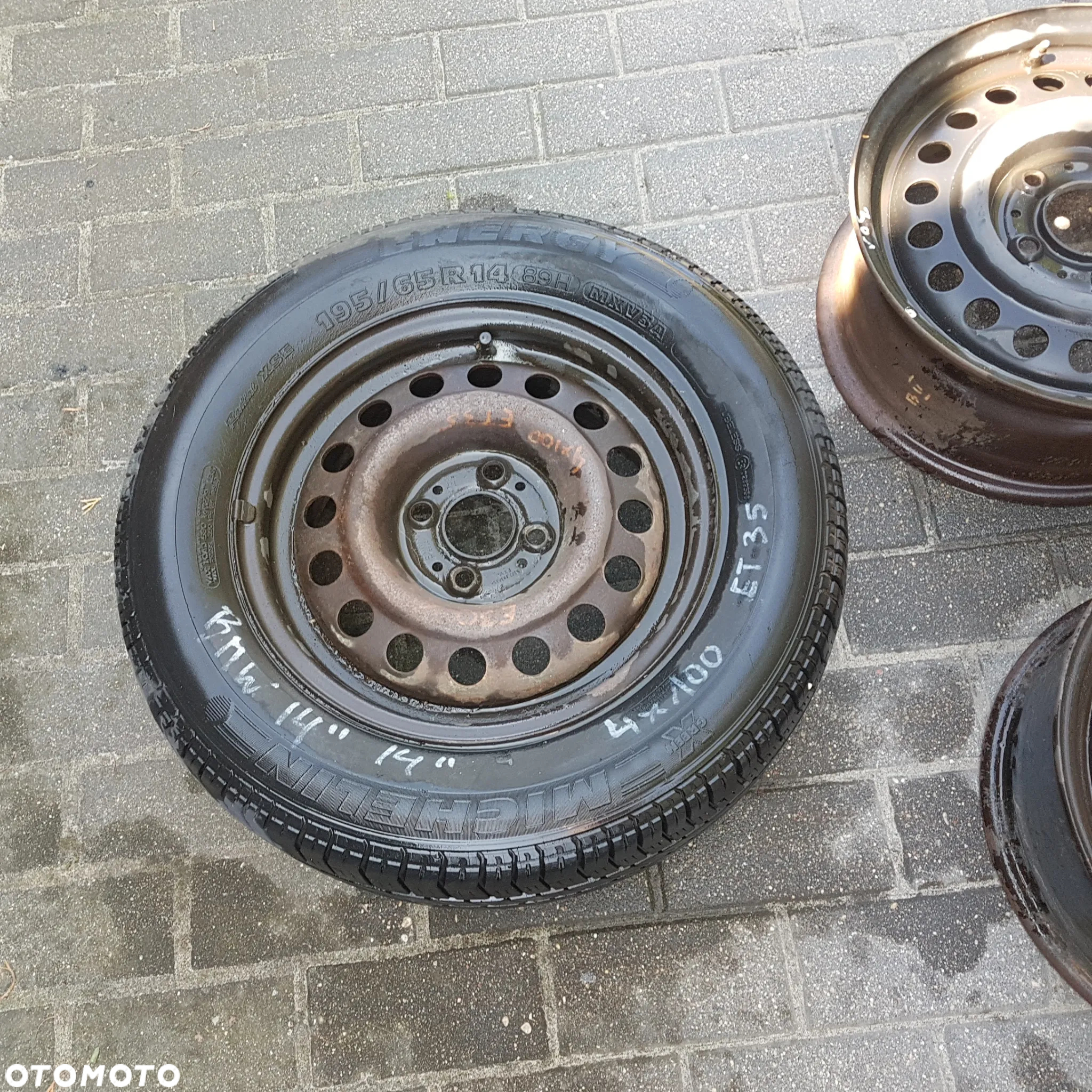felga felgi koło bmw e30 14 4x100 et35 - 16