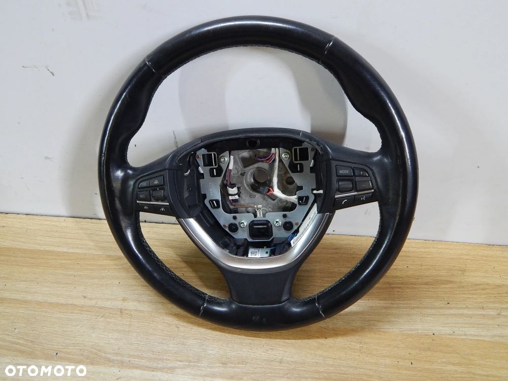 Kierownica skórzana BMW 5 F10 F11 F11 F12 F07 F01 F02 10-17 Łuków części - 2