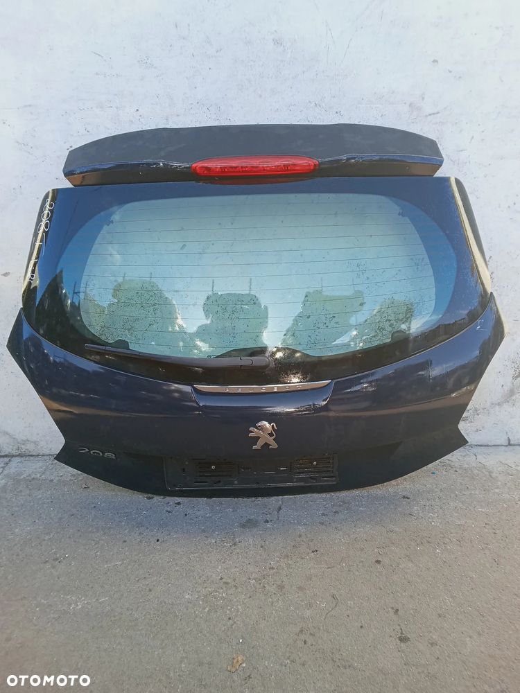 PEUGEOT 208 I  LIFT 15-19 KLAPA TYŁ TYLNA BAGAŻNIKA - 1